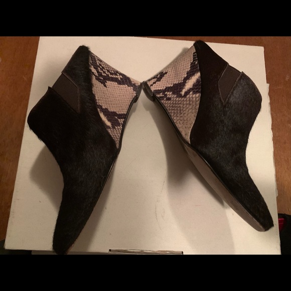 Donald J Pliner size 7 brown leather slides - Picture 3 of 5